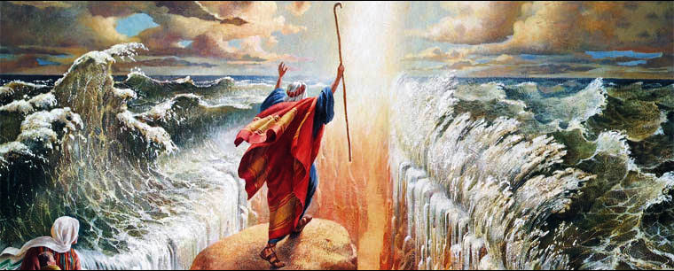 Moses Parting the Red Sea