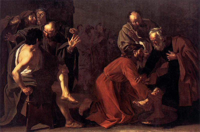Christ Washing The Apostles Feet
