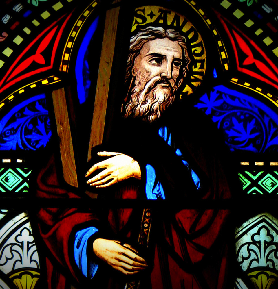 St Andrew-Carrying the Cross