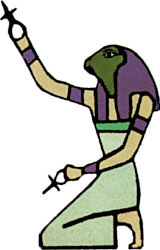 Egyptian god Heket