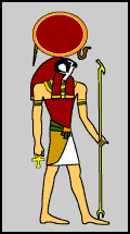 Egyptian god Ra
