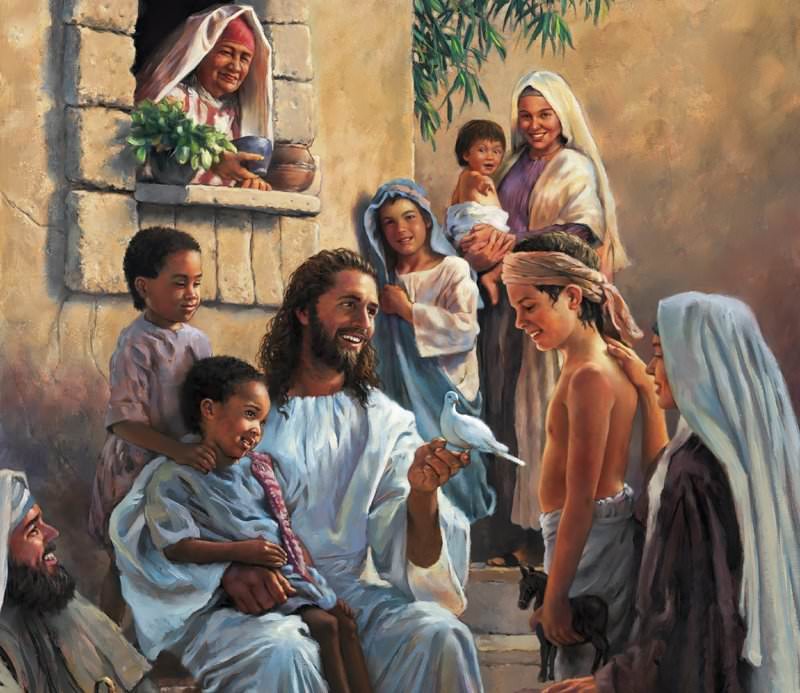 Jesus with the Children