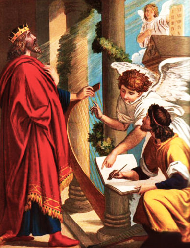 David Writes the Psalms